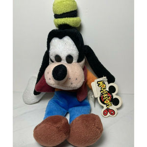 Disney Bean Bag Plush Mouseketoys  - GOOFY 10" - Mickey Mouse & Friends Vintage